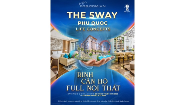 Thông Báo Nhận Booking Dự Án The 5Way Phú Quốc